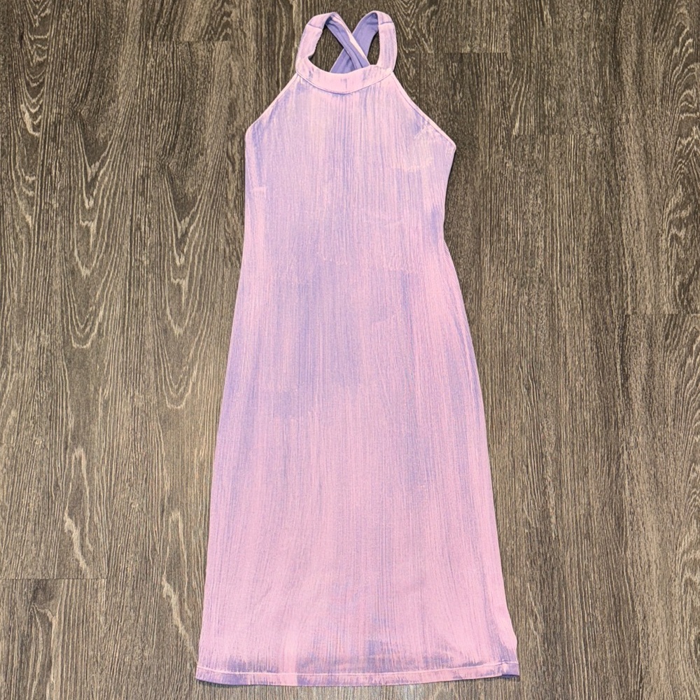 Young Fabulous & Broke Lavender Wash Dress